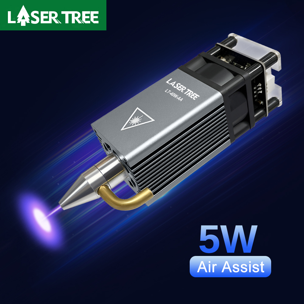 Industrial Laser Engraver - LASER TREE 5W Air Assist Metalowa