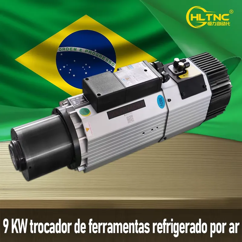 AP01 9KW ISO30 Chłodzony powie – Cnc Spindle Motor recenzja i cena